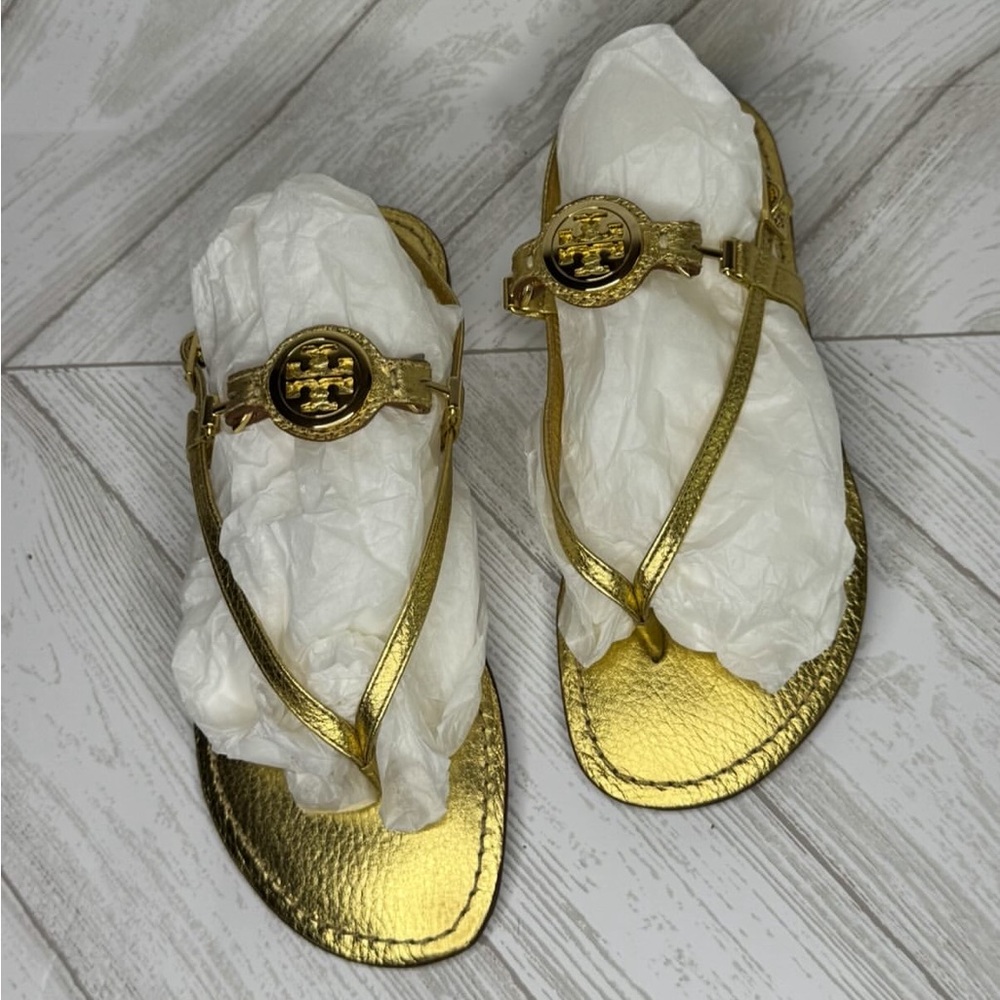 BRAND NEW Tory Burch Metallic
Gold Sandals